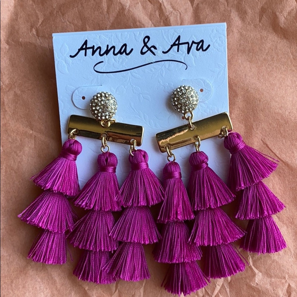 Anna & Ava Berry Earrings!